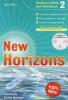 New horizons. Student's book-Workbook-Homework book. Con espansione online. Per le Scuole superiori. Con CD Audio e CD-ROM vol.2