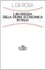L' avventura della storia economica in Italia