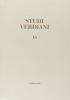 Studi verdiani vol.16