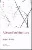 Adesso l'architettura