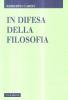 In difesa della filosofia