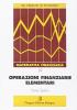 Operazioni finanziarie elementari