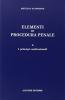 Elementi di procedura penale vol.1