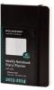 Moleskine 18 mesi - Agenda settimanale Notebook - Pocket - Copertina morbida nera 2013-2014