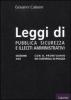 Leggi di pubblica sicurezza e illeciti amministrativi