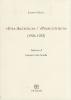 �Vita Artistica�/�Pinacotheca� (1926-1932)