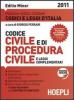 Codice civile. Procedura civile 2011. Ediz. minore