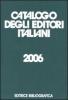 Catalogo degli editori italiani 2006