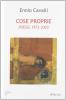 Cose proprie. Poesie 1973-2003