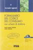 Formulario del codice del consumo