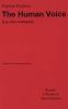 The human voice-La voix humaine. Musica di F. Poulenc