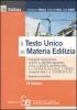 Il nuovo testo unico in materia edilizia