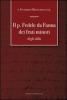 Il padre Fedele da Fanna dei frati minori 1838-1881