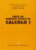 Note ed esercizi svolti di calcolo vol.1