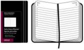 Moleskine 12 mesi - Daily Diary - Pocket - Copertina rigida nera 2012