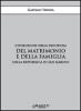 Disciplina del matrimonio e della famiglia
