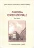 Giustizia costituzionale-Giustizia costituzionale. Atti normativi