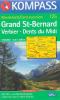 Carta escursionistica n. 125. Svizzera, Alpi occidentale. Grand St.-Bernard 1:50.000. Adatto a GPS. DVD-ROM. Digital map