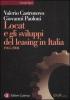 Locat e gli sviluppi del leasing in Italia. 1965-2008