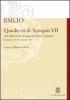 Quaderni di Synapsis vol.7