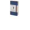 Moleskine extra small. Set 2 taccuini Volant a pagine bianche copertina blu