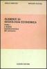 Elementi di sociologia economica vol.1