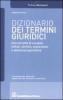 Dizionario dei termini giuridici