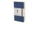Moleskine. Set 2 taccuini Volant a pagine bianche copertina blu