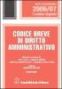 Codice breve di diritto amministrativo