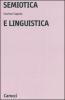 Semiotica e linguistica