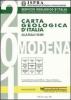 Carta geologica d'Italia alla scala 1:50.000 F� 201. Modena. Con note illustrative