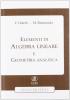 Elementi di algebra lineare e geometria analitica