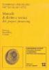 Manuale di diritto e tecnica del project financing