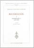 Ricordanze vol.1