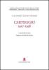 Carteggio (1917-1958)