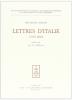 Lettres d'Italie (1685-1686)