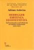 Heidegger: esistenza ed effettivit�. Dall'ermeneutica dell'effettivit� all'analitica esistenziale (1919-1927)