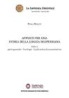 Appunti per una storia della lingua neopersiana vol.1