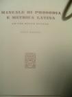 Manuale di prosodia e metrica latina