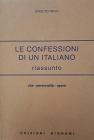 Le confessioni di un italiano. Riassunto