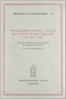 Vita religiosa, morale e sociale ed i Concili di Split. Atti del Simposio (Split, 26-30 settembre 1978)