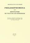 Philosophumena ou r�futation de toutes les h�r�sies