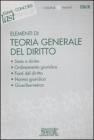 Elementi di teoria generale del diritto. eBook