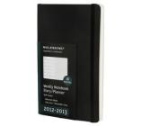 Moleskine 18 mesi � Agenda Weekly Notebook  - Large - Copertina morbida nera 2012-2013