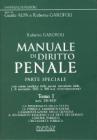 Manuale di Diritto Penale. Parte speciale. Tomo I