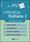 Letteratura italiana vol.2