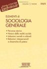 Elementi di sociologia generale. eBook