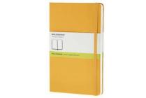 Moleskine taccuino large pagine bianche copertina rigida gialla