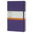 Moleskine taccuino large a righe copertina rigida viola