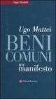 Beni comuni. Un manifesto